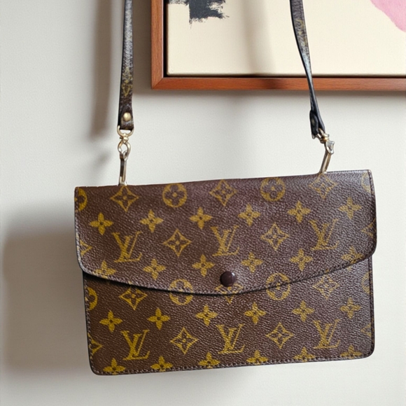 Authentic Louis Vuitton Double Rabat Shoulder Bag With COA - Picture 1 of 15